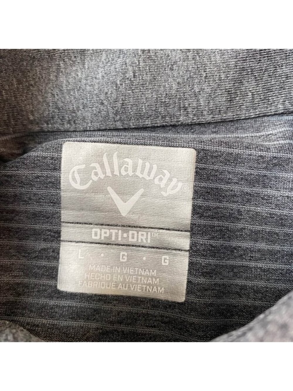 Callaway Men’s Golf Polo – Large – Opti-Dri - Picture 5 of 5